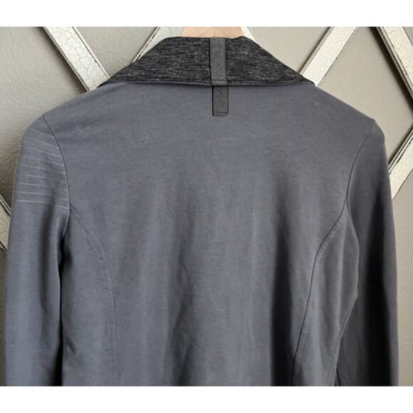 KUHL Krush Women's S Mock Neck Lightweight Jacket Snap Closure Hiking - Gray - Picture 8 of 11